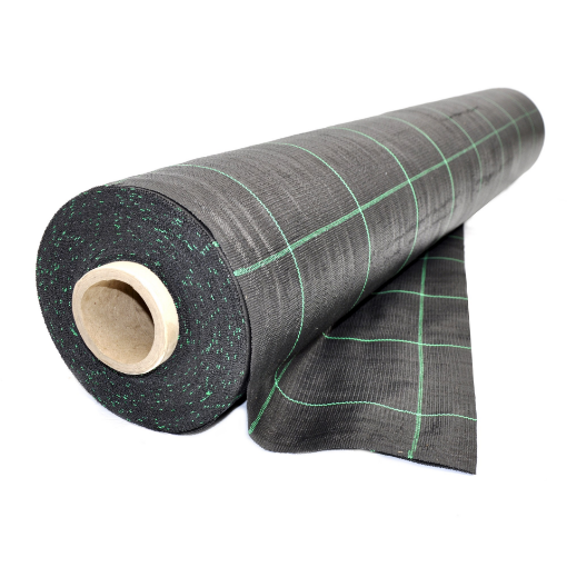 Poza cu Agrotextil negru anti buruieni 100 g/mp - folie profesională pentru agricultură GeoTerra