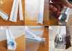 Poza cu Profil aluminiu pentru folie dublă GEO 2.4m  – sistem profesional de fixare pentru solar și seră 