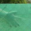 Poza cu Plasă de gard 1.5m x 100m GeoSol verde deschis 140 g/mp pentru umbrire și delimitare