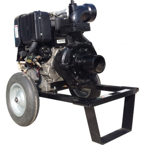 Poza cu Motopompă diesel KAMA DWP 188 K4 pentru presiune și fiabilitate în lucru