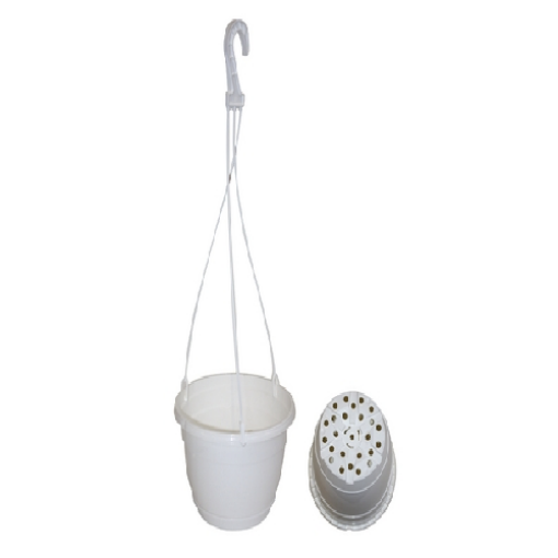 Poza cu Ghiveci suspendat D22 cm pentru flori și plante ornamentale