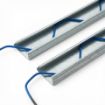 Poza cu Profil metalic galvanizat cu sârmă plastifiată GEO – fixare folie pentru solarii și sere 2.4m