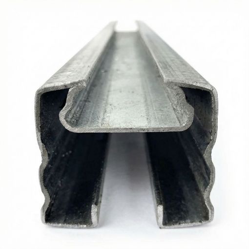 Poza cu Profil H 40x40 cu autosusținere și sârmă plastifiată GEO 3m – fixare folie fără țeavă suplimentară
