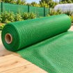 Poza cu Plasă de gard 1.5m x 100m GeoSol verde deschis 140 g/mp pentru umbrire și delimitare