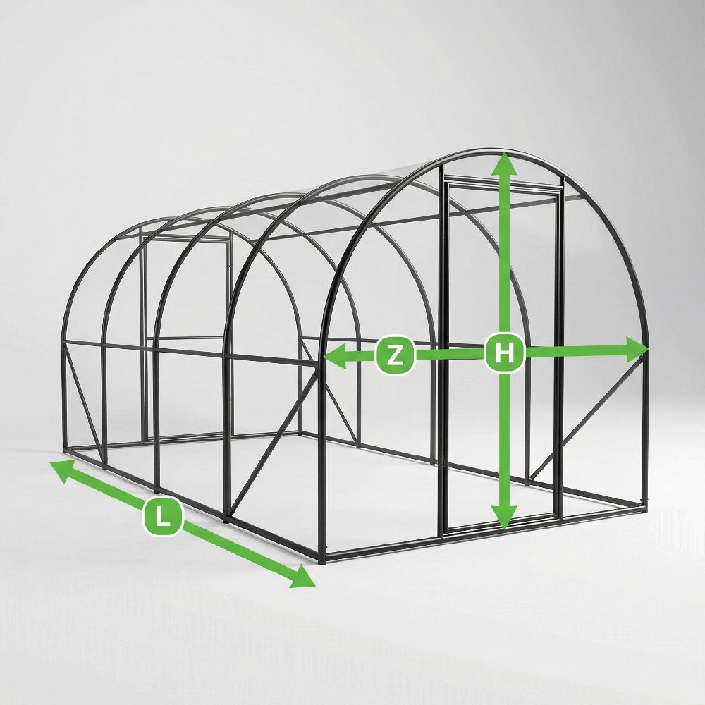 Calculator folie solar model tunel